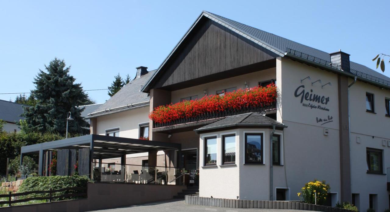 Gasthaus Pension Geimer Plütscheid المظهر الخارجي الصورة